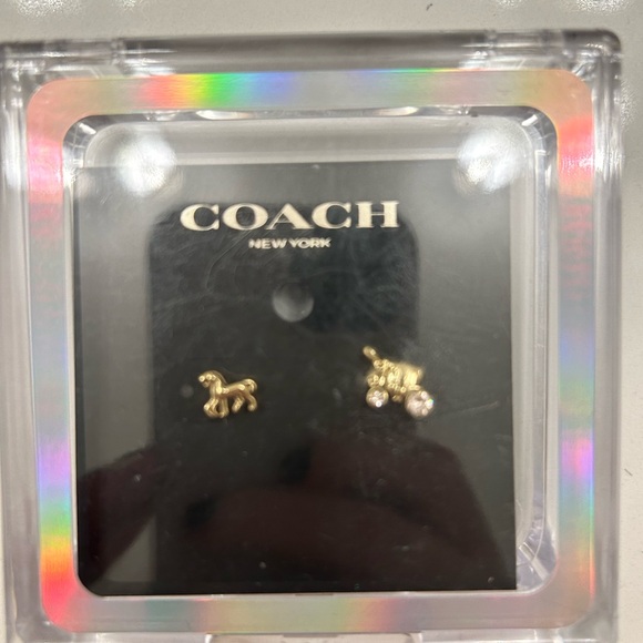 BNIB coach earrings - Picture 2 of 3